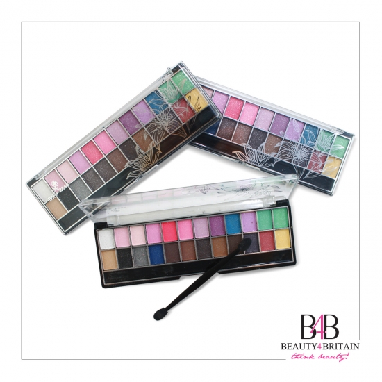 24 Eye Shadow Palettes (24 Colours in Each) Set A - Click Image to Close