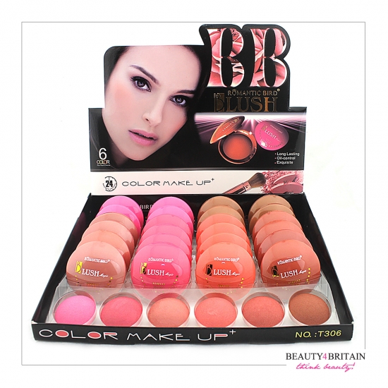 24 Blush Blusher Set "Romantic Bird" - Click Image to Close