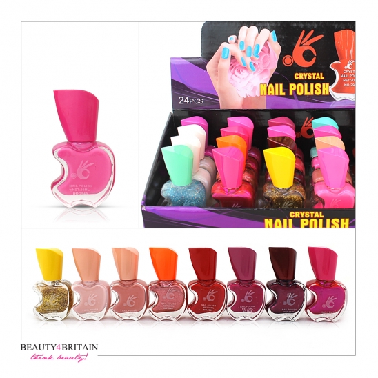 24 Big Nail Polish 24 Different Colours Set