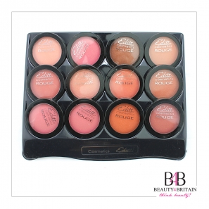 12 Blusher Rouge Set Made in EU