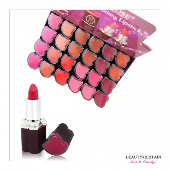 24 Luxury Lipstick Set Miss Rose - Click Image to Close