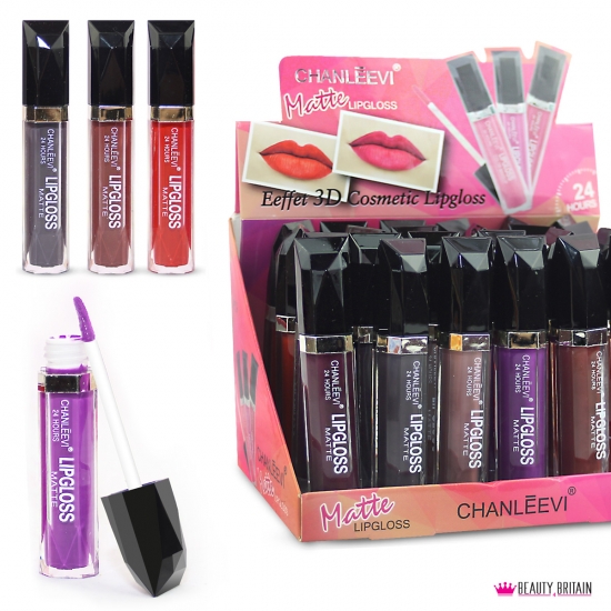 24 Matte Effect Lipgloss - Click Image to Close