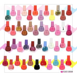 24 Colour Nail Polish Set