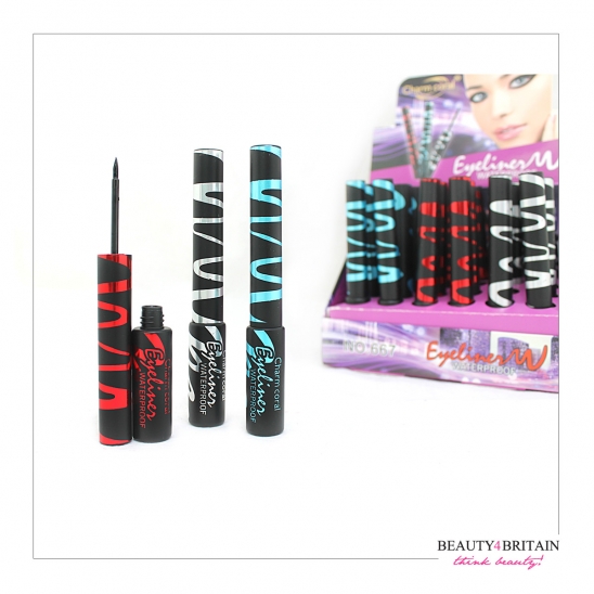 24 Black Liquid Eyeliner Set Charm Coral